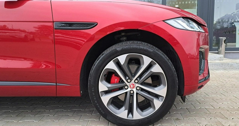 Jaguar F-Pace cena 329000 przebieg: 12000, rok produkcji 2022 z Supraśl małe 781